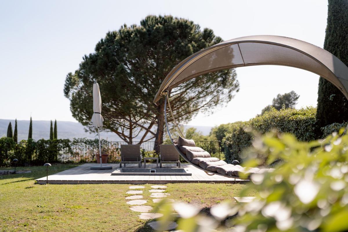 Jardin de l'établissement Coquillade Provence - Relais & Châteaux