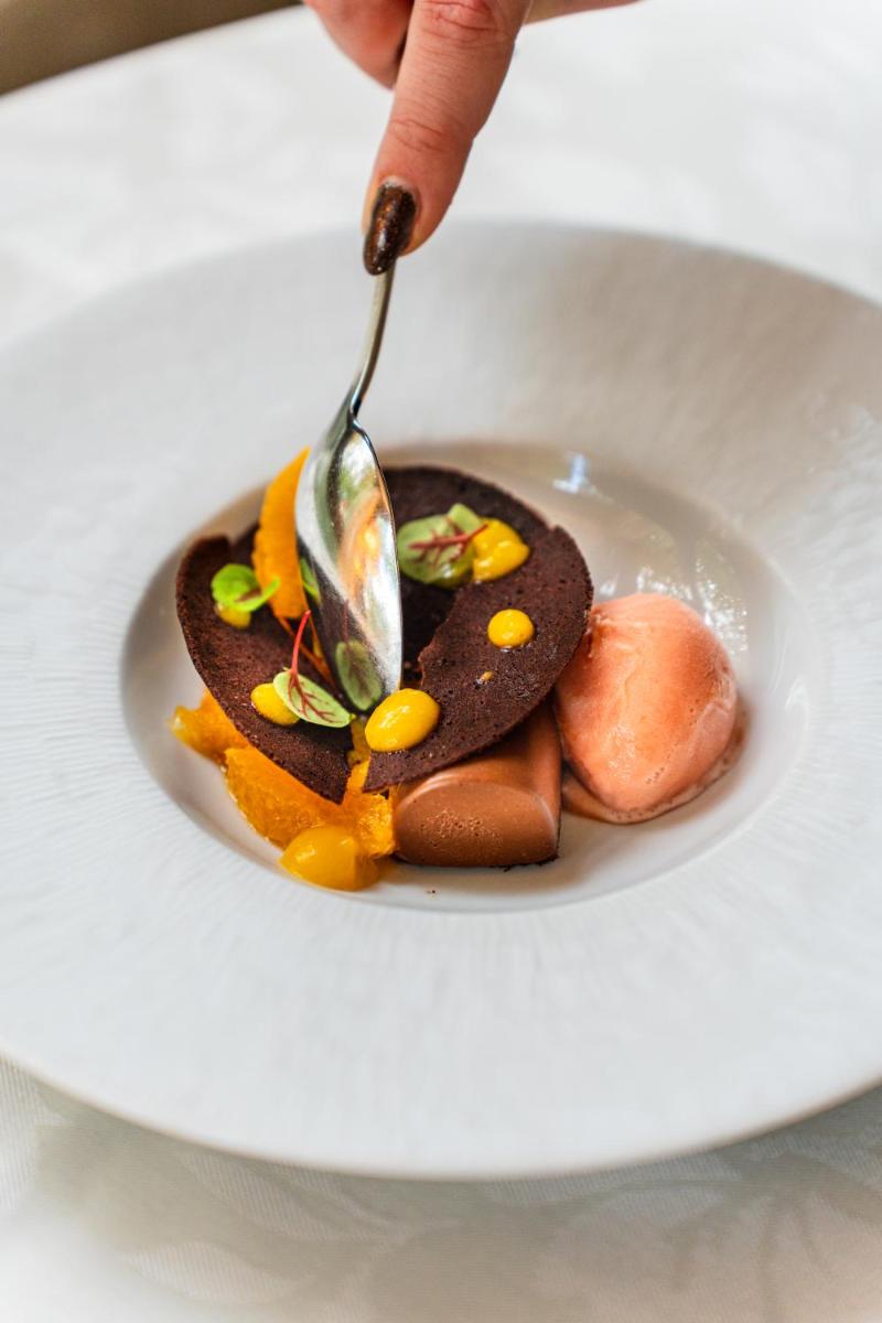 Nourriture dans l'hôtel ou à proximité