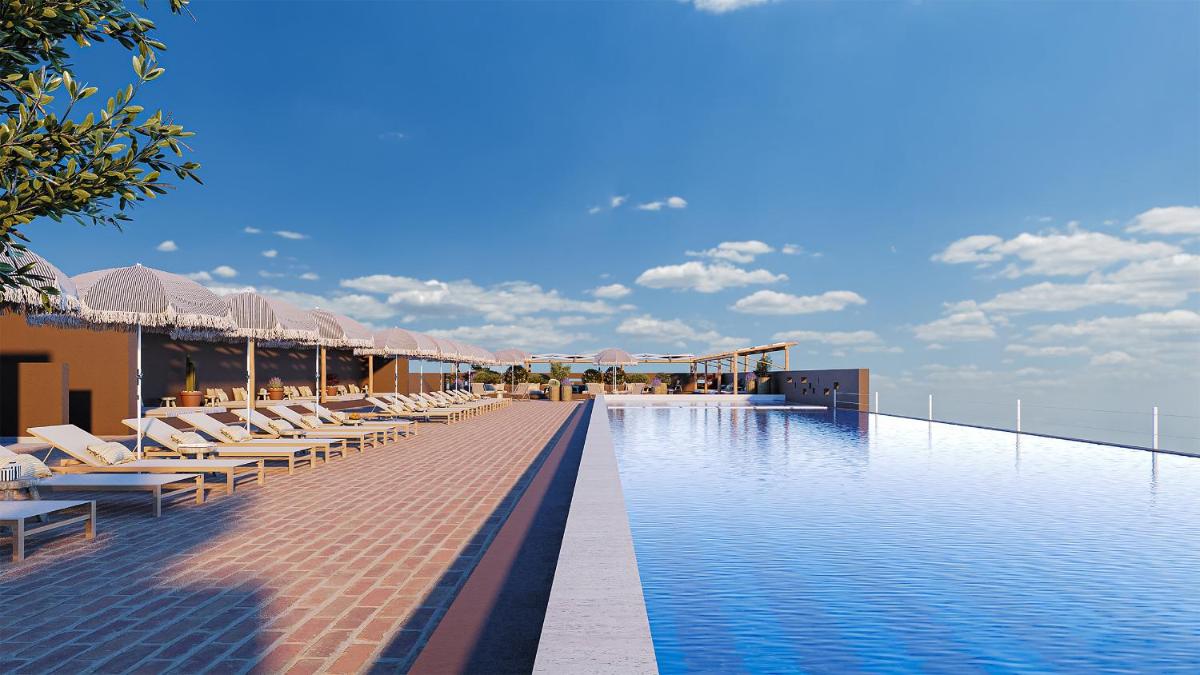 A piscina em ou perto de The Lince Ecorkhotel Évora