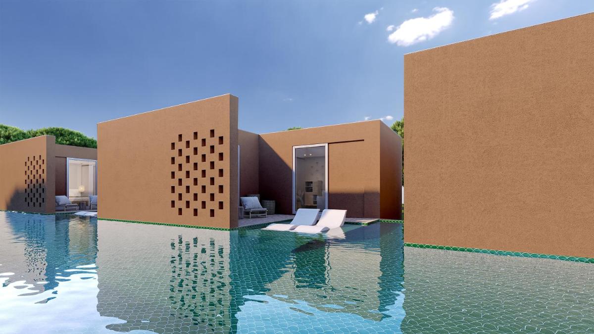 A piscina em ou perto de The Lince Ecorkhotel Évora