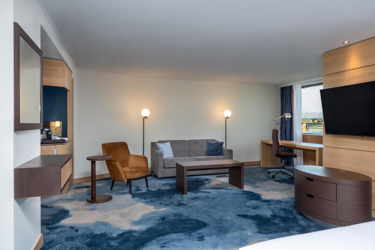 TV/Unterhaltungsangebot in der Unterkunft Hilton Mainz
