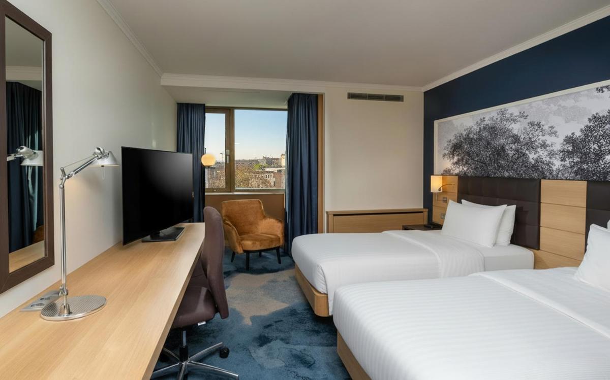 TV/Unterhaltungsangebot in der Unterkunft Hilton Mainz