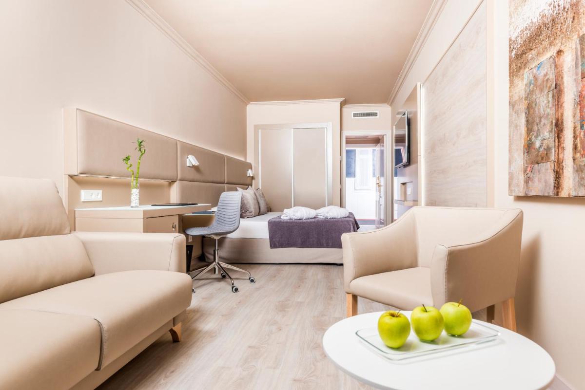 Zona de estar de Sallés Hotel Pere IV