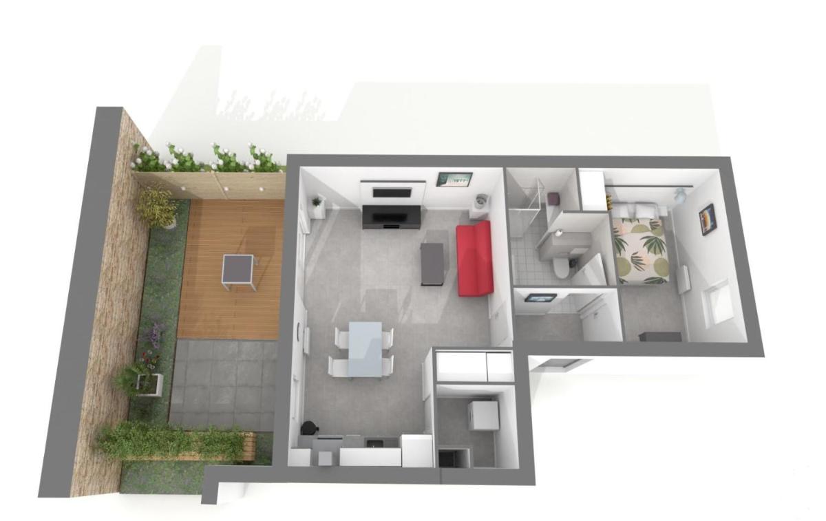 kérentrée - Appartement en centre ville avec terrasse et parking privé - Housity