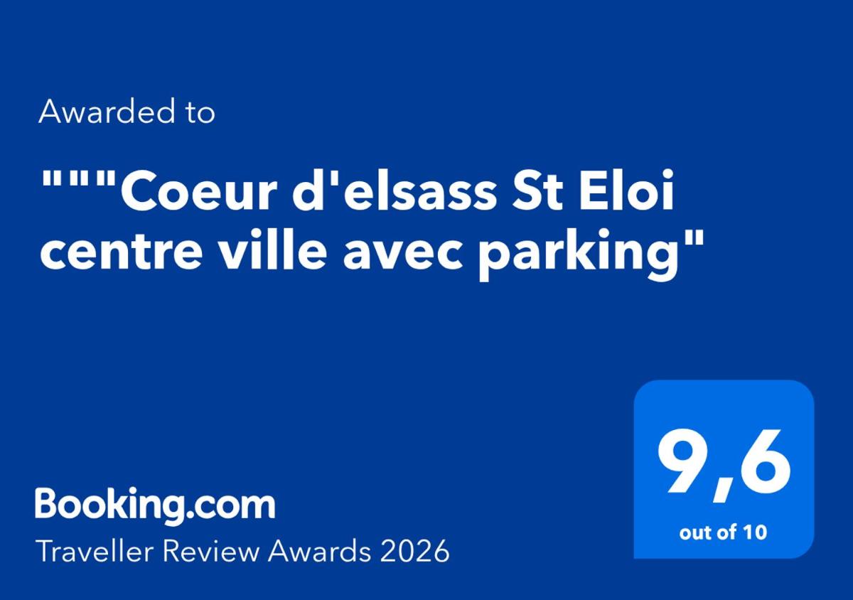 "Coeur d'elsass St Eloi centre ville avec parking - Hizvo