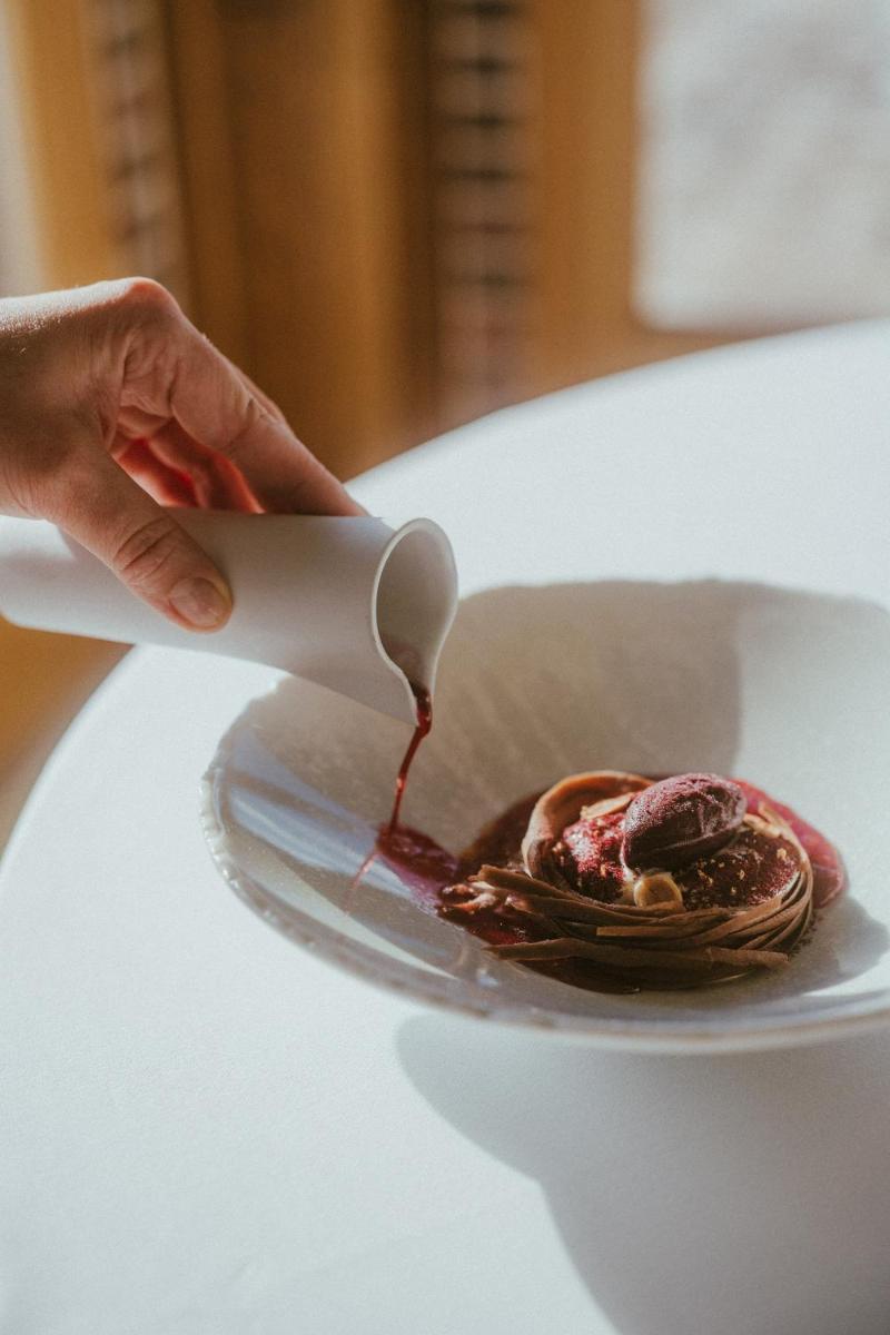 Nourriture dans l'hôtel ou à proximité