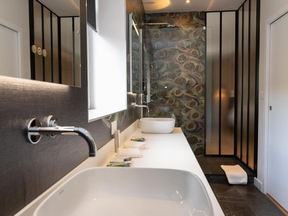 Salle de bains dans l'établissement Le Domaine de Beaulieu