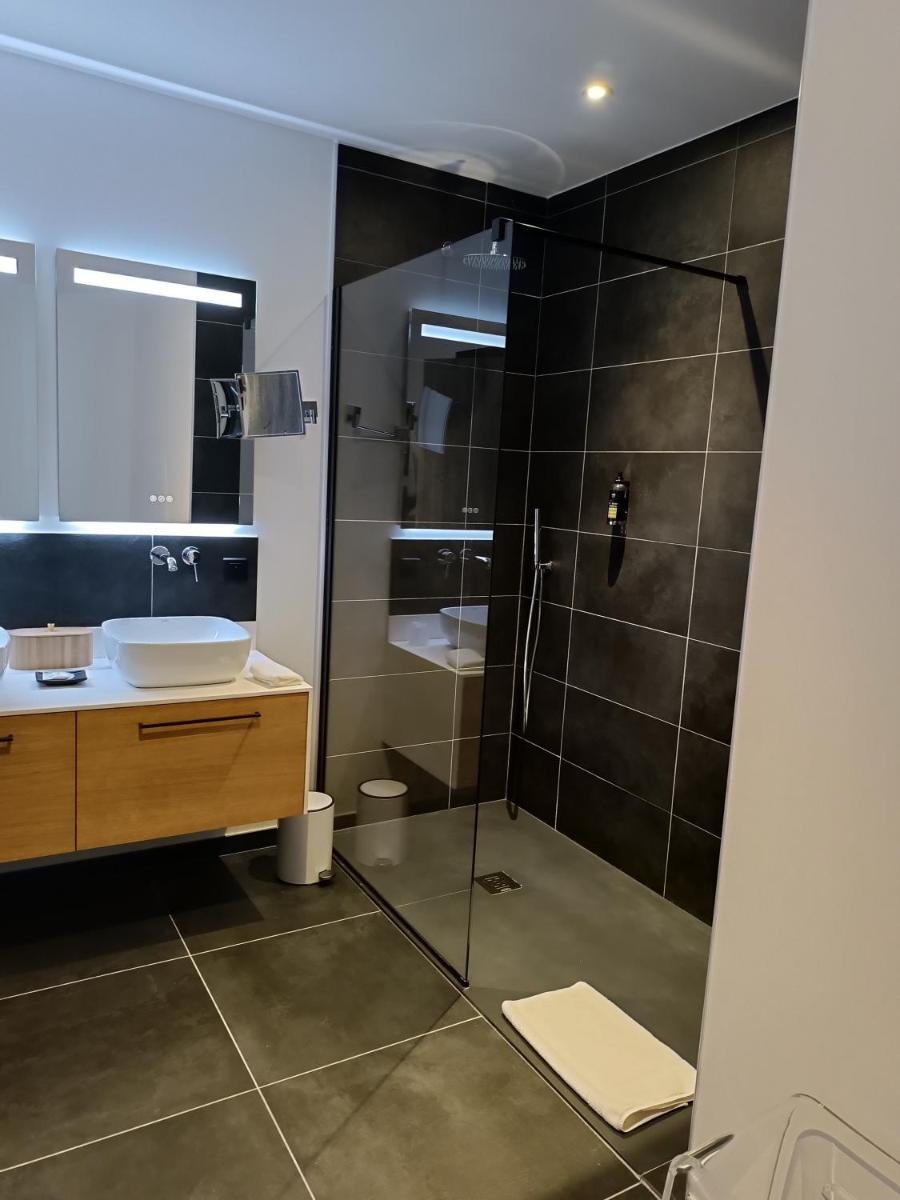 Salle de bains dans l'établissement Le Domaine de Beaulieu