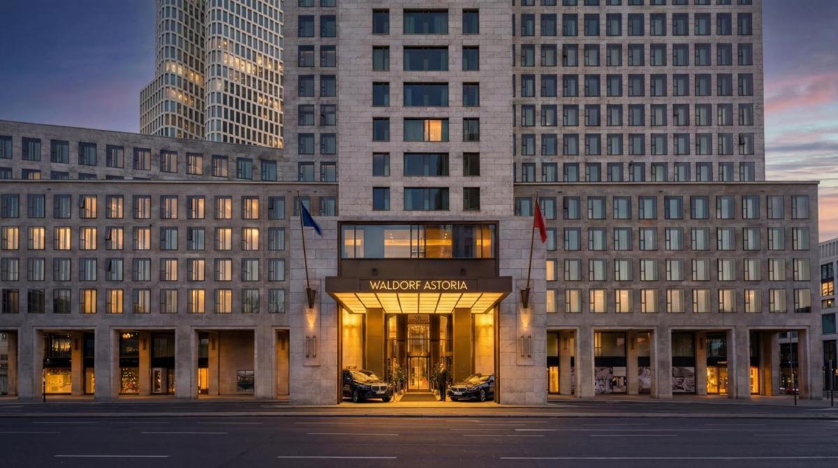 Das Gebäude in dem sich das Hotel befindet