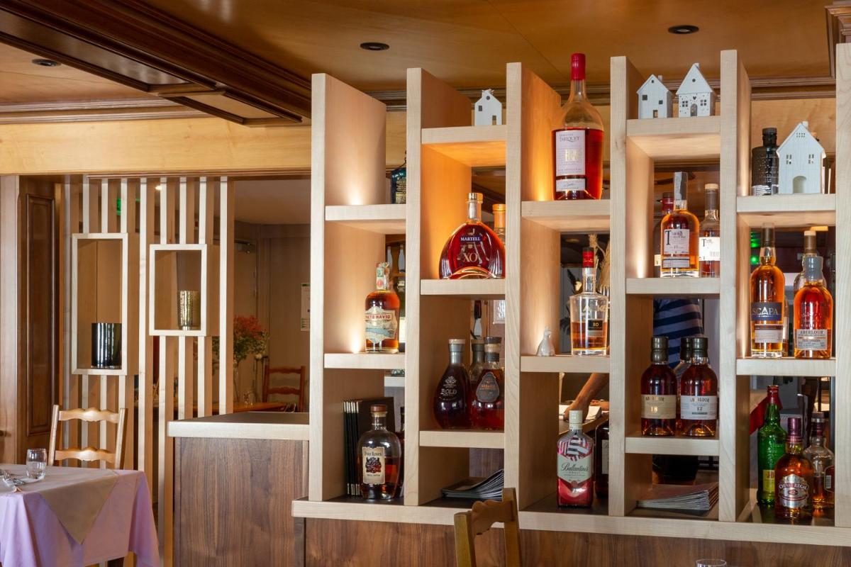 Boissons dans l'établissement Logis Hôtel Restaurant Au Lion Rouge