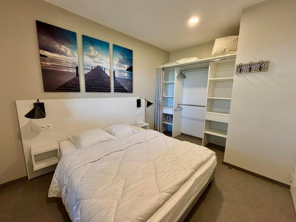 Appartement en bord de mer, 2 chambres, piscine, parking, animaux admis - FR-1-194-231 - Housity