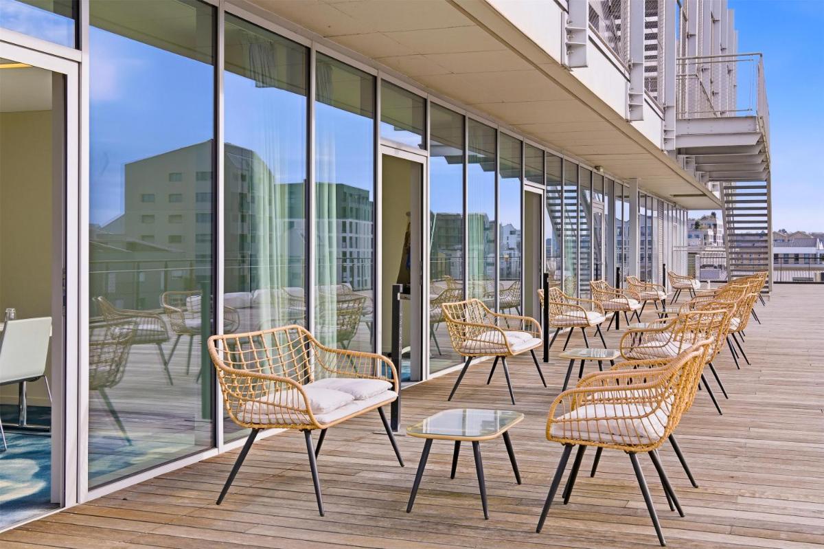 Balcon ou terrasse dans l'établissement Radisson Blu Hotel Bordeaux
