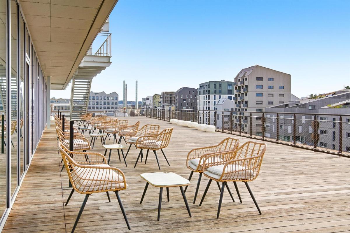 Balcon ou terrasse dans l'établissement Radisson Blu Hotel Bordeaux