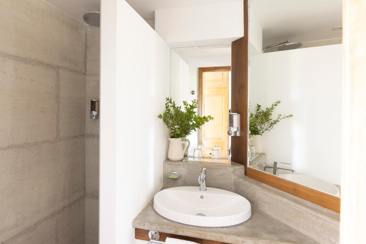Salle de bains dans l'établissement U Capu Biancu