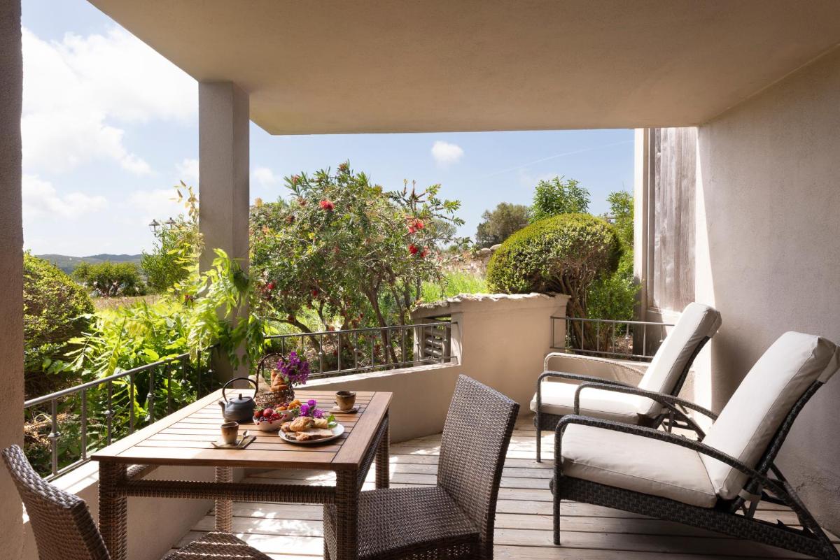 Balcon ou terrasse dans l'établissement U Capu Biancu