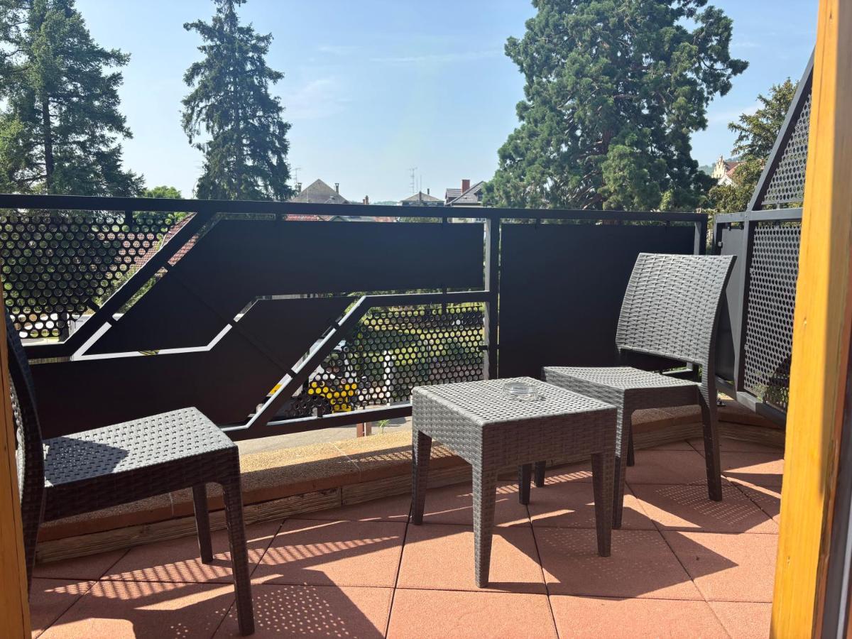 Balcon ou terrasse dans l'établissement Best Western Plus Hotel & SPA Le Schoenenbourg