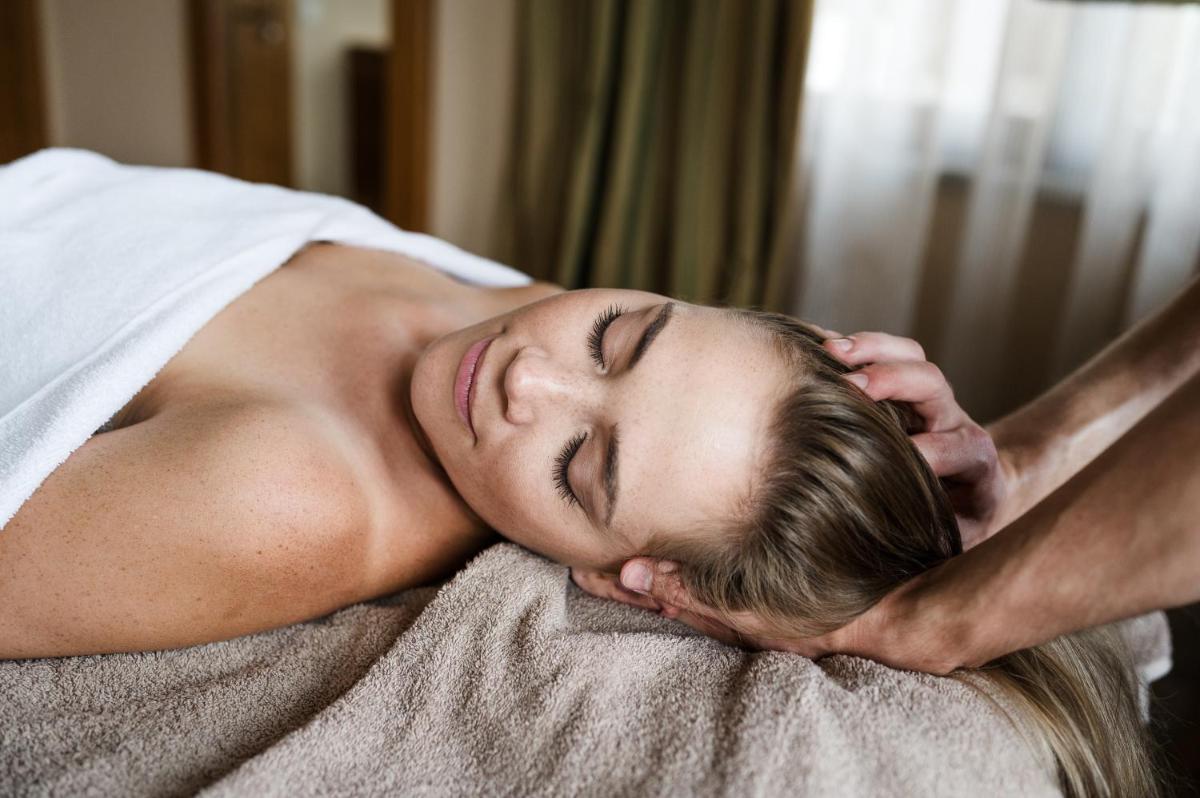 Spa und/oder Wellnesseinrichtungen in der Unterkunft Wald & Schlosshotel Friedrichsruhe