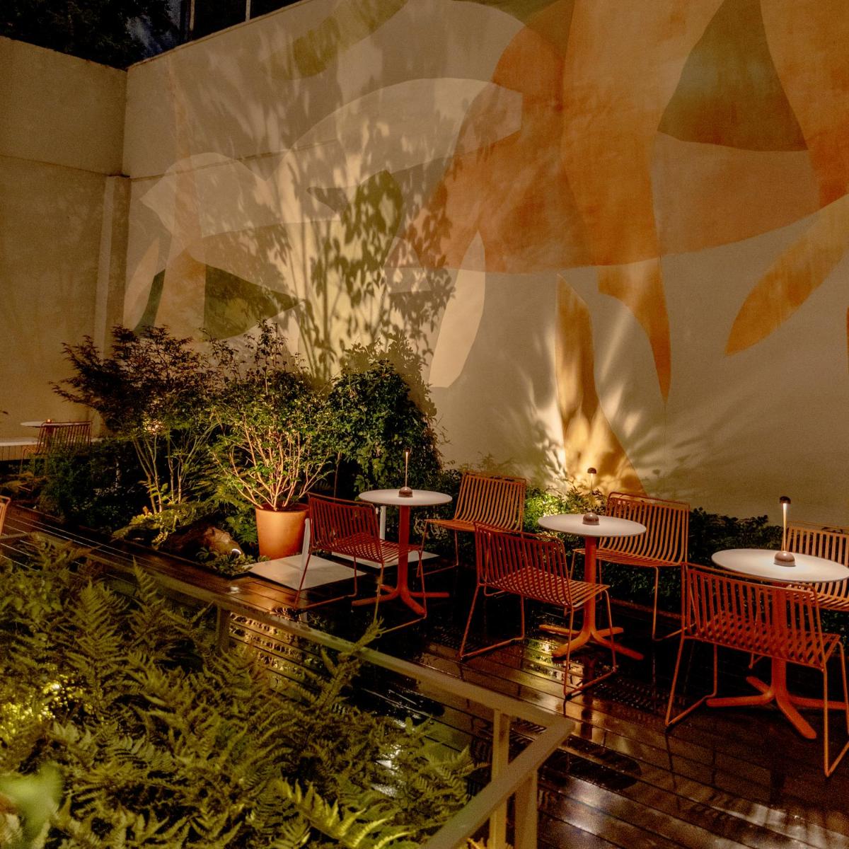 Jardin de l'établissement Hôtel Pilgrim