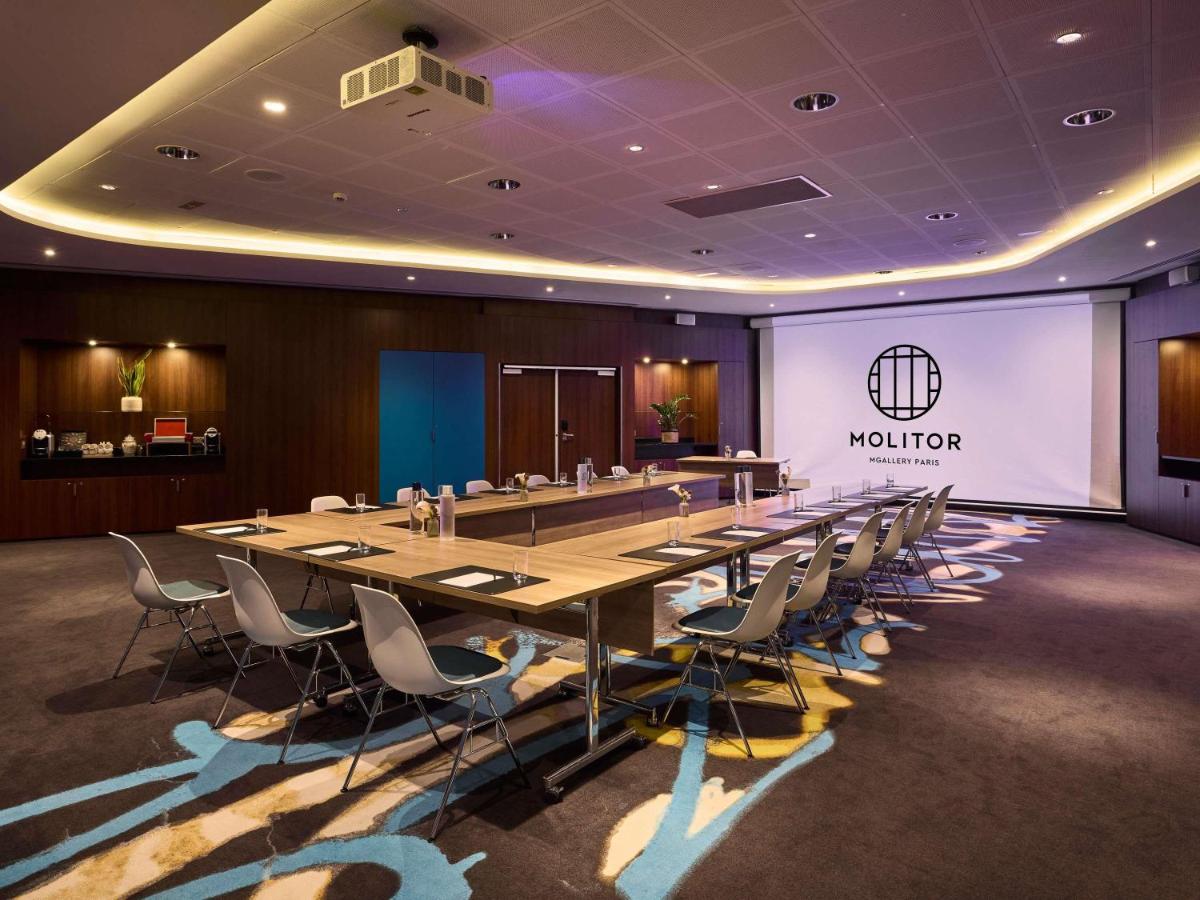 Espace de conférence ou salle de réunion dans l'établissement Molitor Hotel & Spa Paris - MGallery Collection