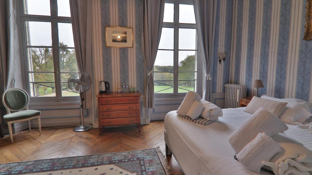 Coin salon dans l'établissement Chateau du boulay morin