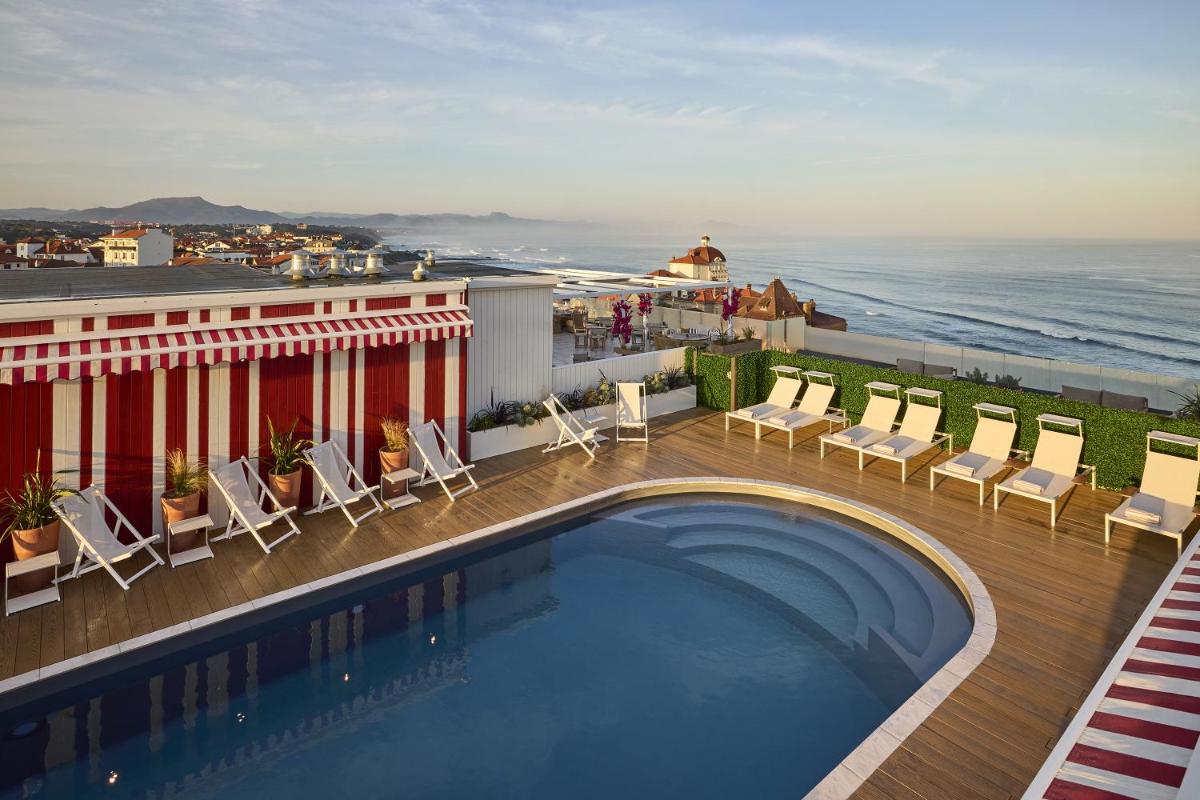 Piscine de l'établissement Le Talaia Hôtel & Spa Biarritz - MGallery Collection ou située à proximité