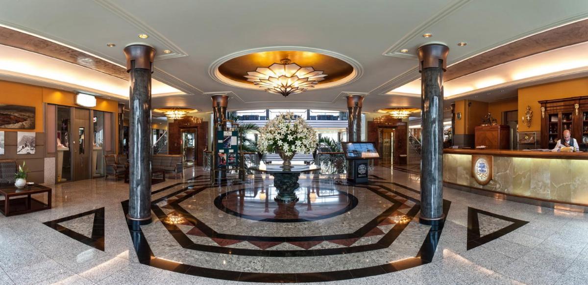 El vestíbulo o zona de recepción de Adrián Hoteles Jardines de Nivaria