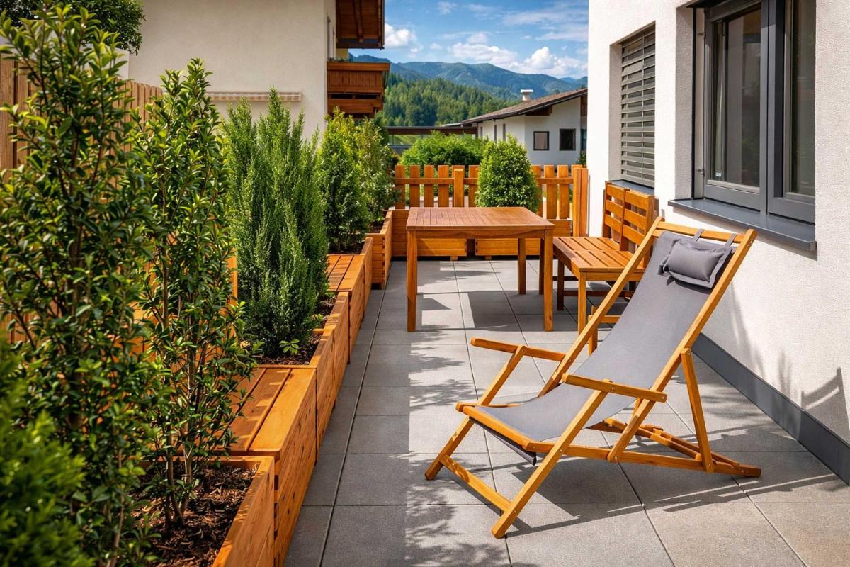 AlpenLuxus presents VERONIKAS Relax & Family Suite - Sun Terrace and Car Park - Housity