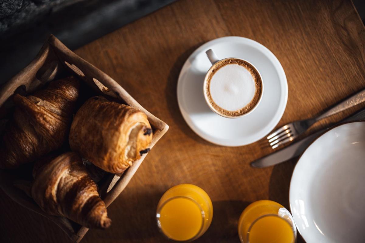 Options de petit-déjeuner proposées aux clients de l'établissement Alliey & Spa Piscine Appart-hôtel Serre chevalier