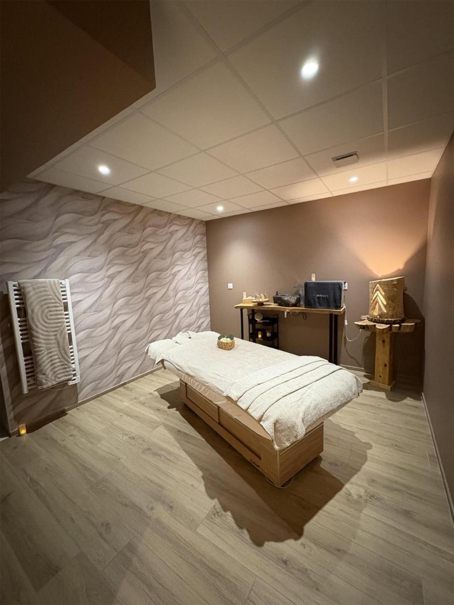 Un ou plusieurs lits dans un hébergement de l'établissement Best Western Coeur de Maurienne Hotel Restaurant & Spa