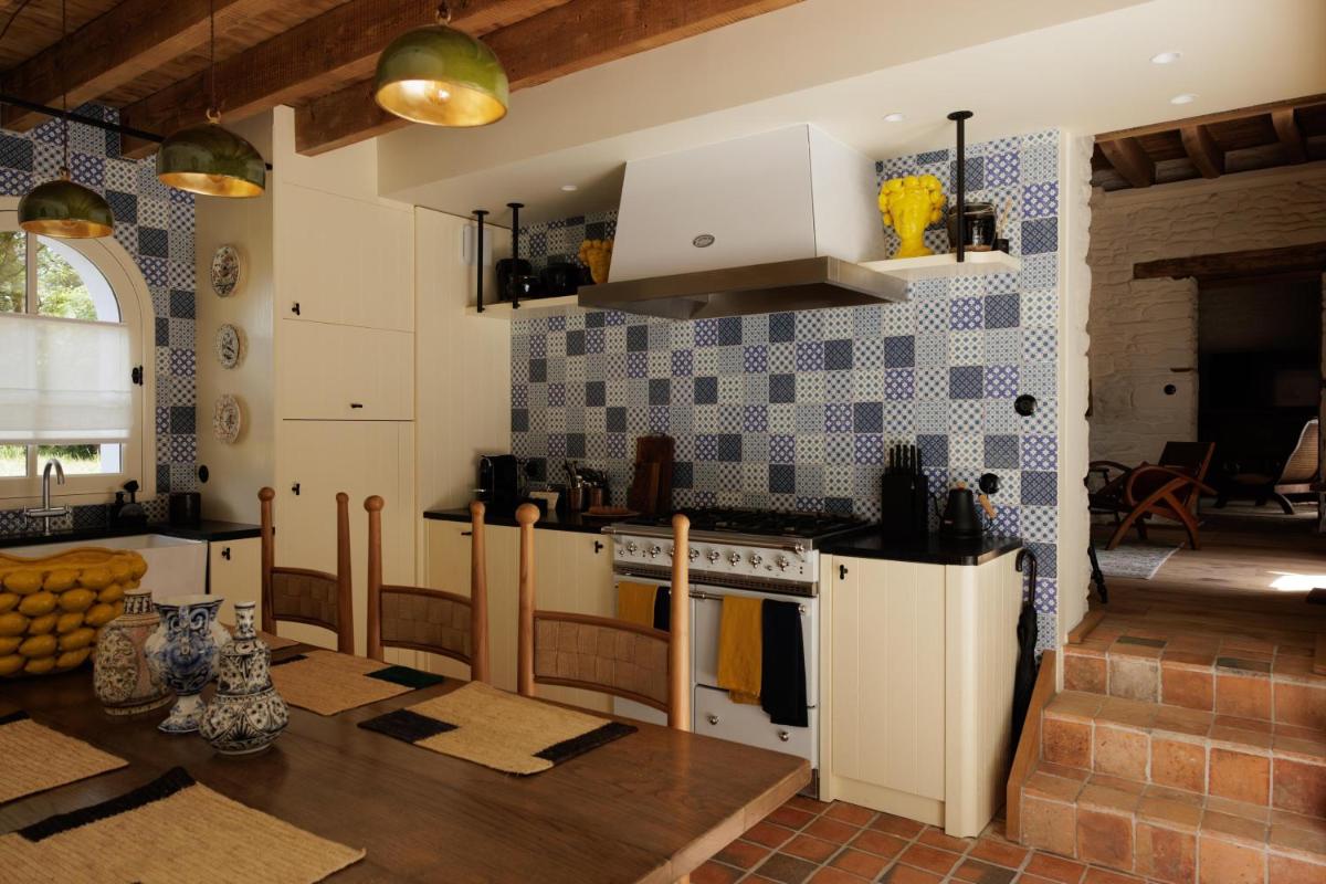 Cuisine ou kitchenette dans l'établissement Domaine de Locguénolé & Spa - Relais & Chateaux