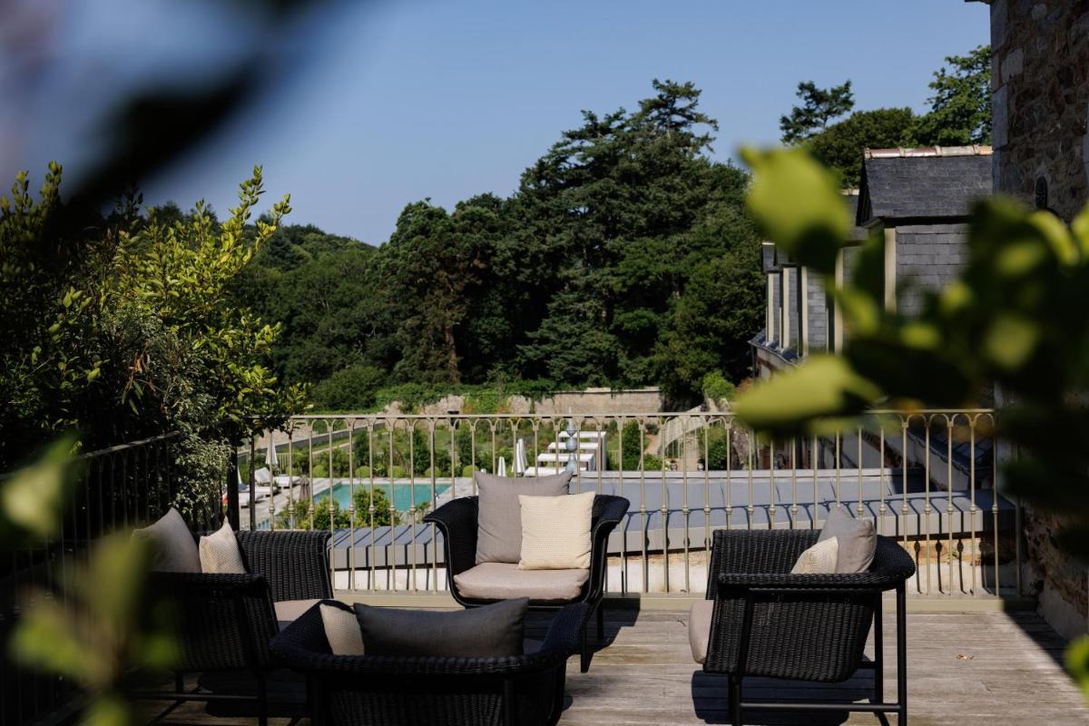 Piscine de l'établissement Domaine de Locguénolé & Spa - Relais & Chateaux ou située à proximité