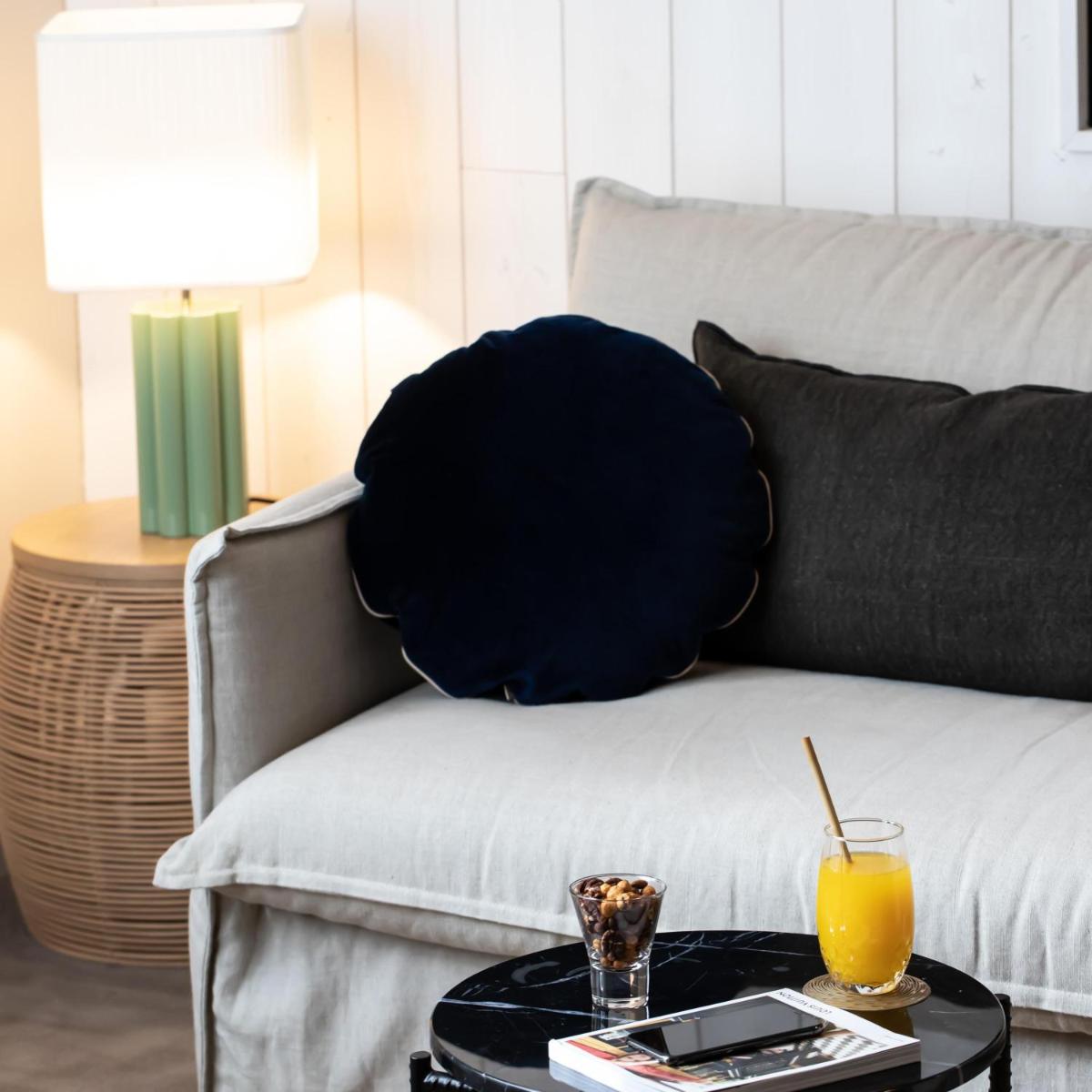Coin salon dans l'établissement Le Celtique & Spa