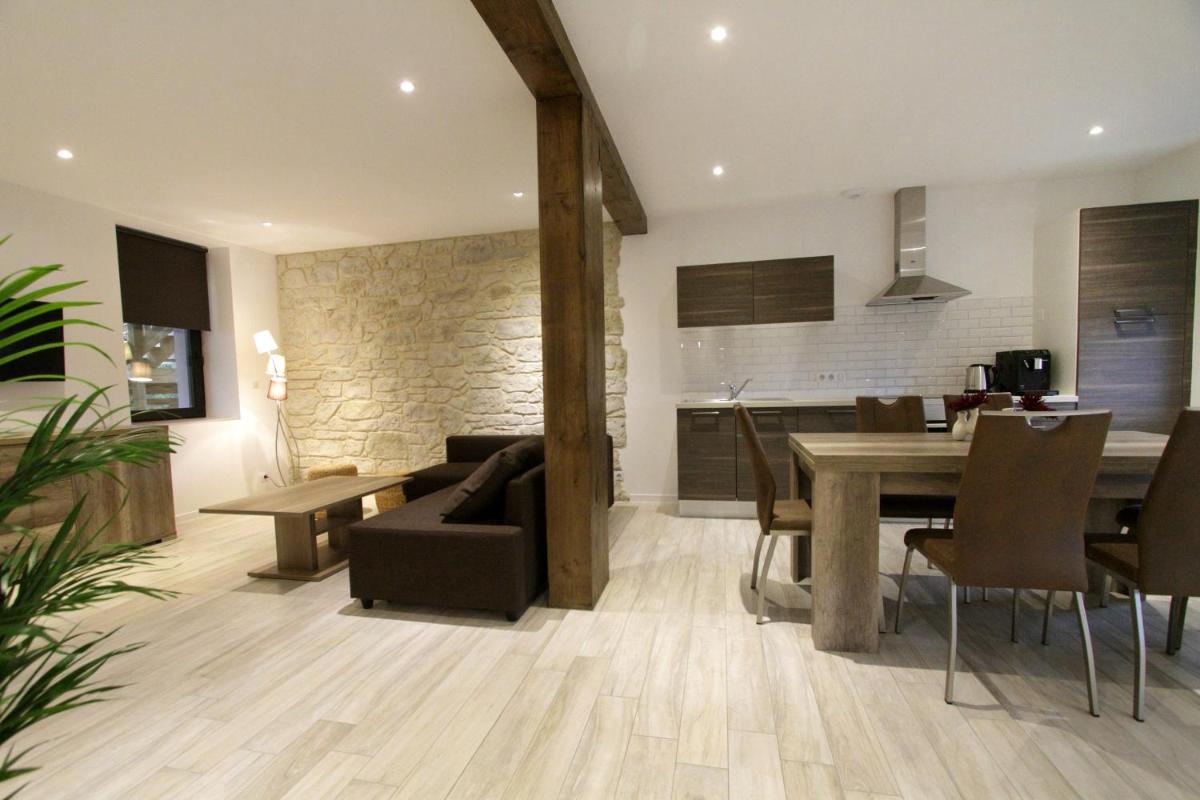 Coin salon dans l'établissement Le Moulin d'Oscar & Spa - Mulhouse Nord