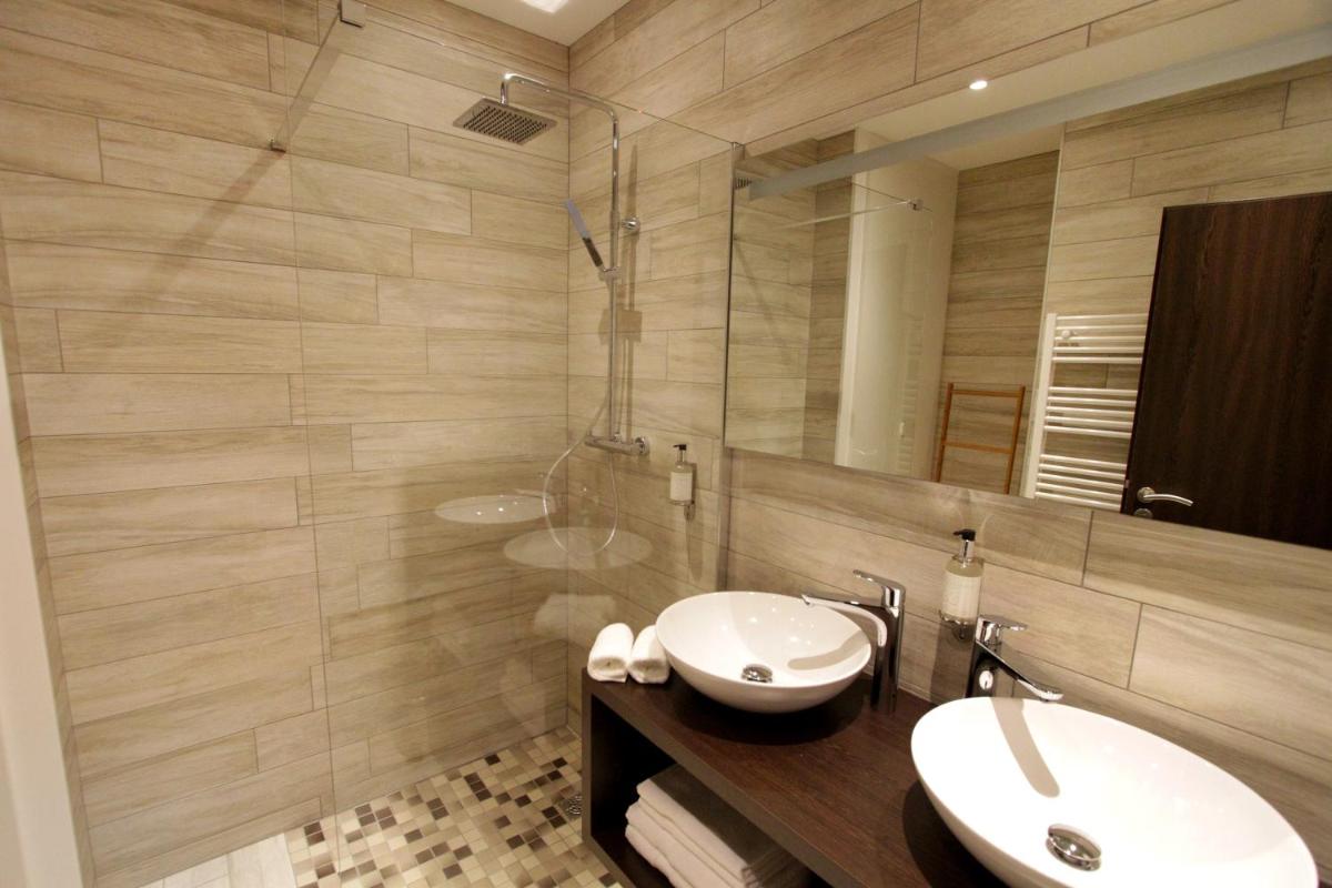Salle de bains dans l'établissement Le Moulin d'Oscar & Spa - Mulhouse Nord