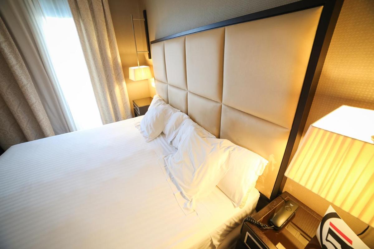 Cama o camas de una habitación en Hotel 525