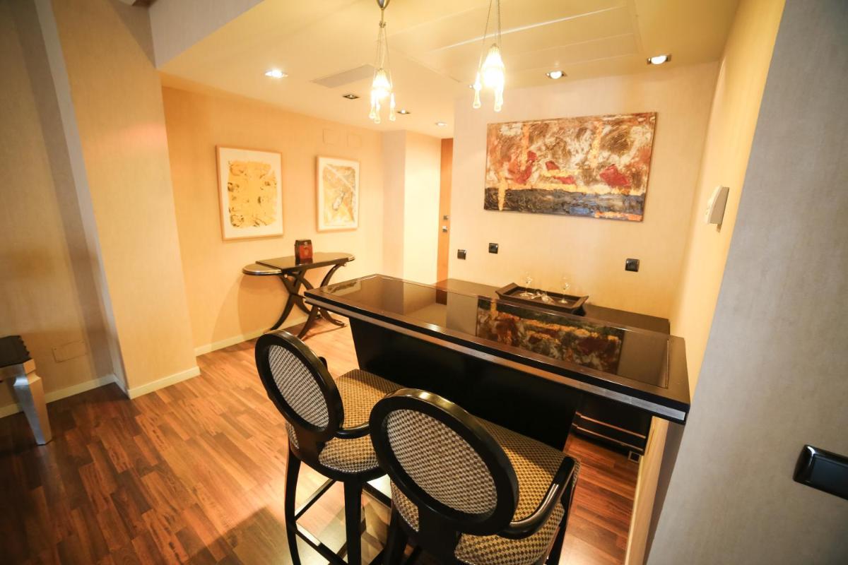 Zona de estar de Hotel 525
