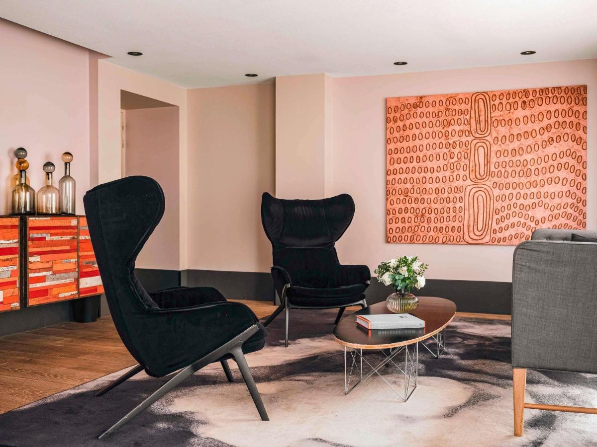 Coin salon dans l'établissement Balthazar Hotel & Spa Rennes - MGallery Collection