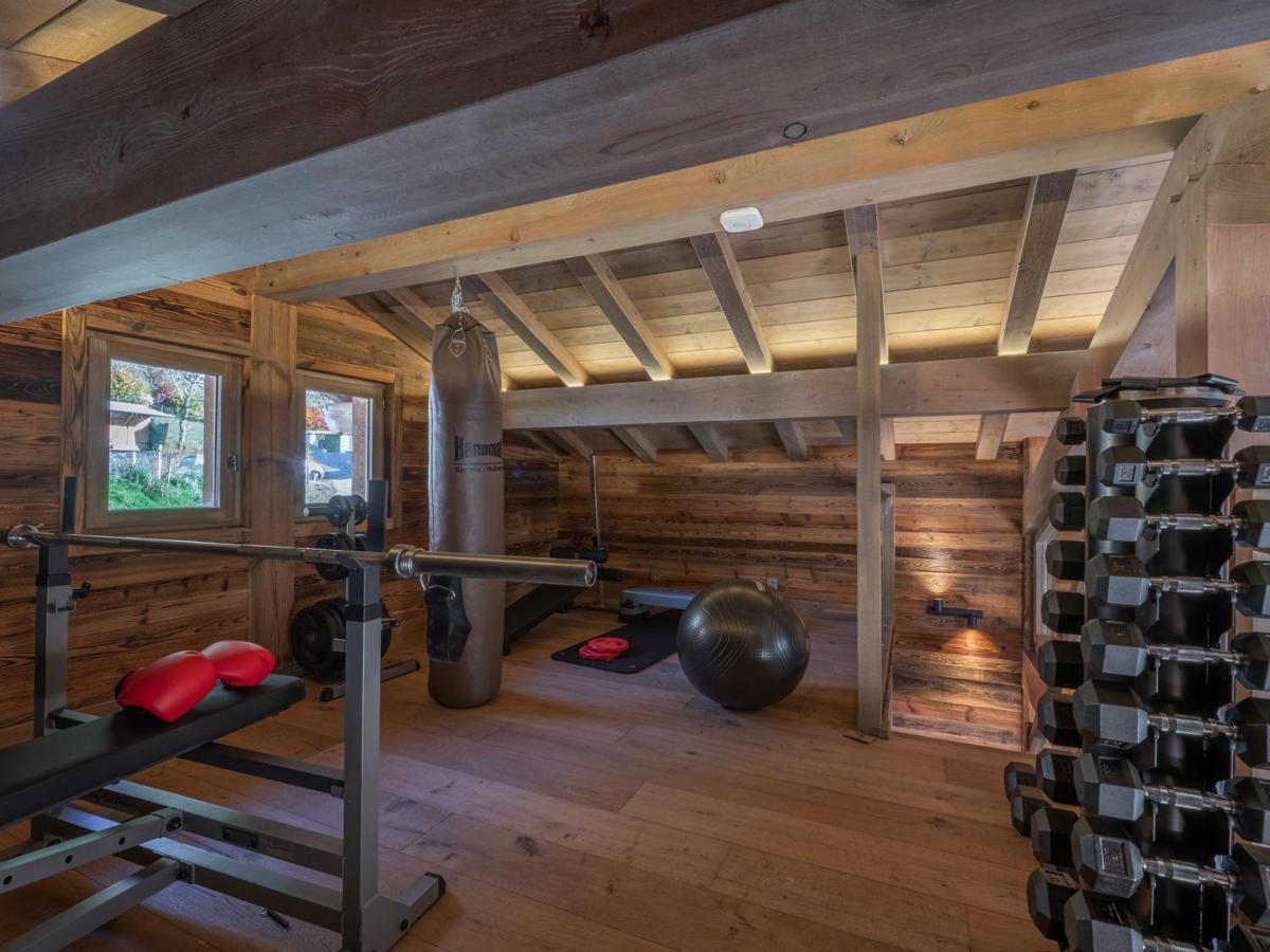 Superbe chalet pour 14 pers. avec spa, cheminée et fitness, à 10 min du centre de Morzine - FR-1-754-17 - Housity