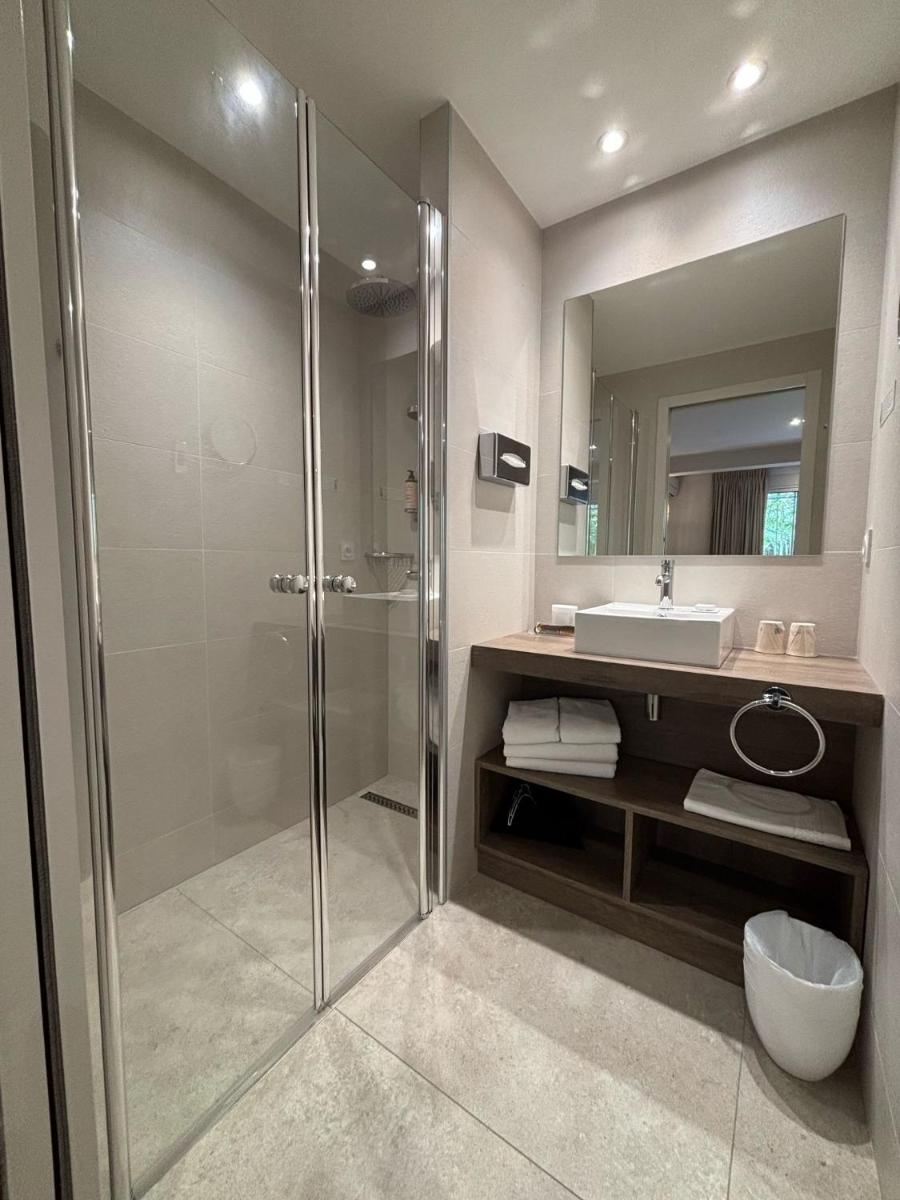 Salle de bains dans l'établissement Le Cottage - Hotel & Spa