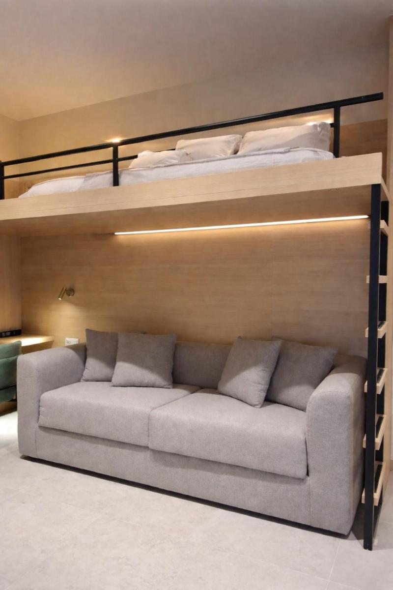Uma cama ou camas num quarto em AP Lago Montargil - Conference & SPA