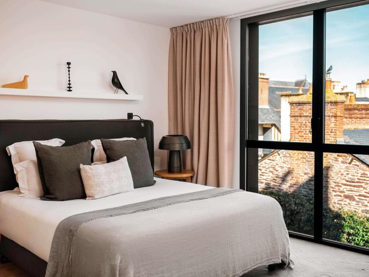 Un ou plusieurs lits dans un hébergement de l'établissement Balthazar Hotel & Spa Rennes - MGallery Collection