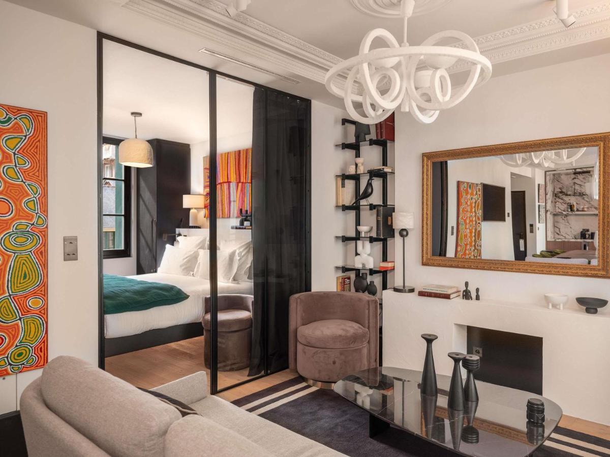 Un ou plusieurs lits dans un hébergement de l'établissement Balthazar Hotel & Spa Rennes - MGallery Collection