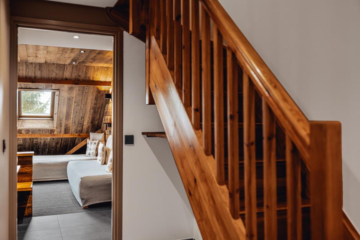 Coin salon dans l'établissement Alliey & Spa Piscine Appart-hôtel Serre chevalier