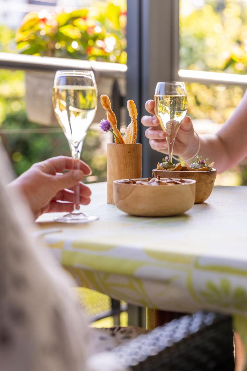 Boissons dans l'établissement Logis Hôtel Restaurant & Spa La Rochette