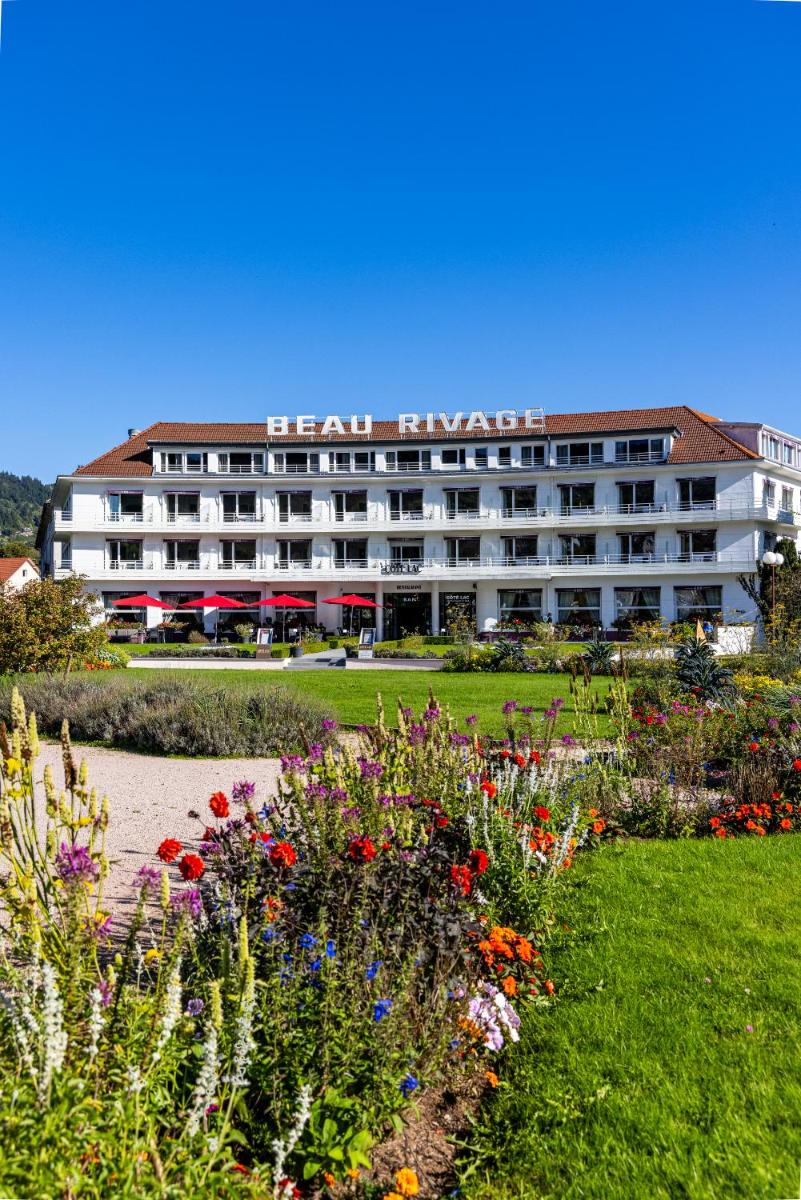 Jardin de l'établissement Hôtel Beau Rivage