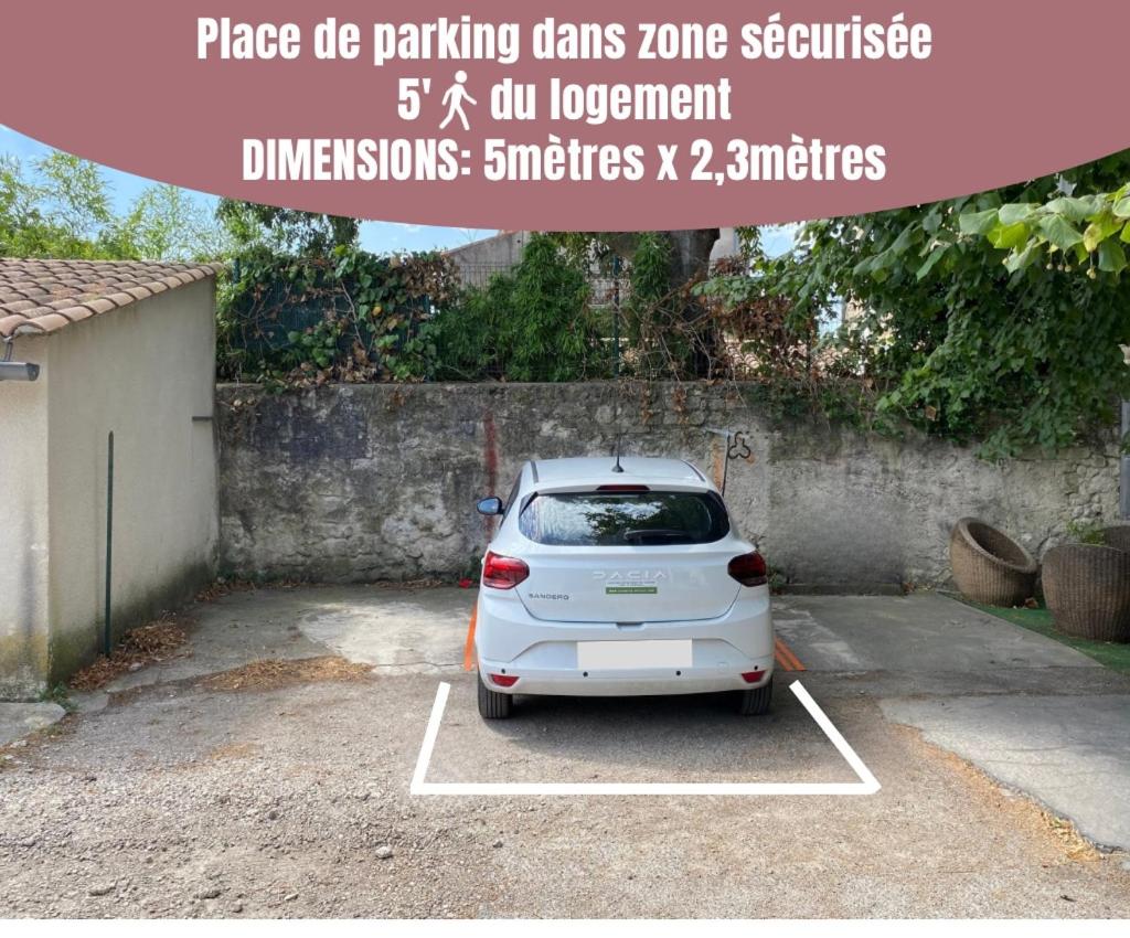 La Casita - Studio Confort avec Parking privé - Lit douillet - Centre Uzès, Pont du Gard - Hizvo