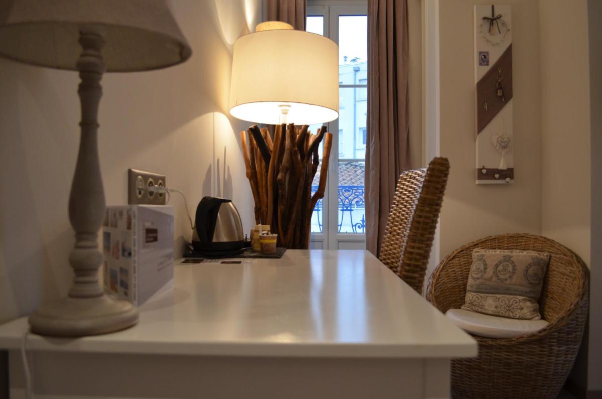 Coin salon dans l'établissement Grand Hôtel des Bains SPA
