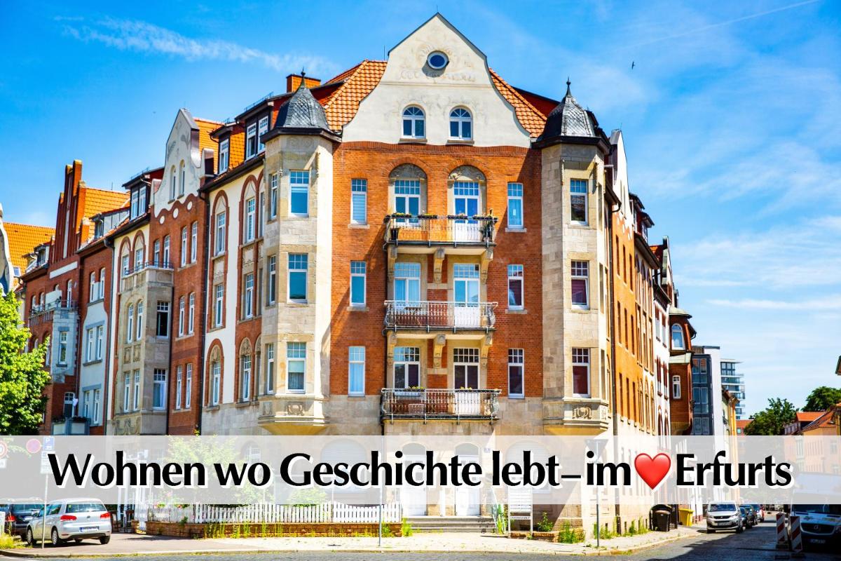 12 FEWOs im Jugendstilhaus mit Aufzug, Terrasse, Kingsize-Bett, Smart-TV, etc - Housity