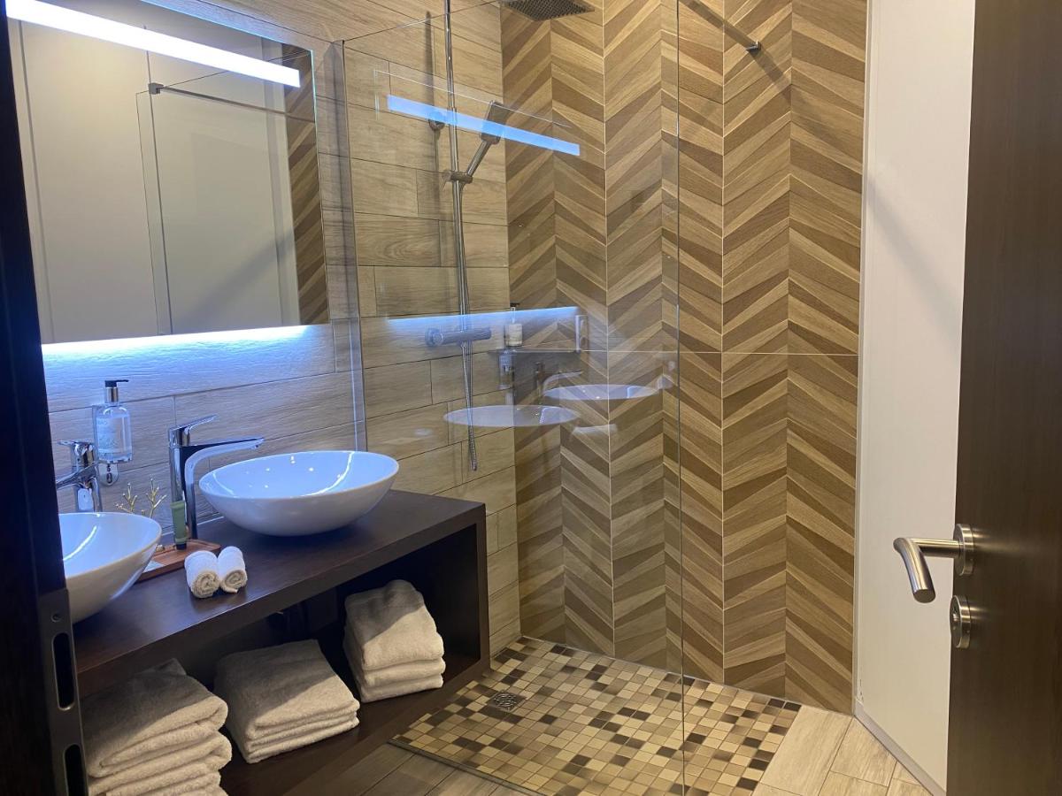 Salle de bains dans l'établissement Le Moulin d'Oscar & Spa - Mulhouse Nord
