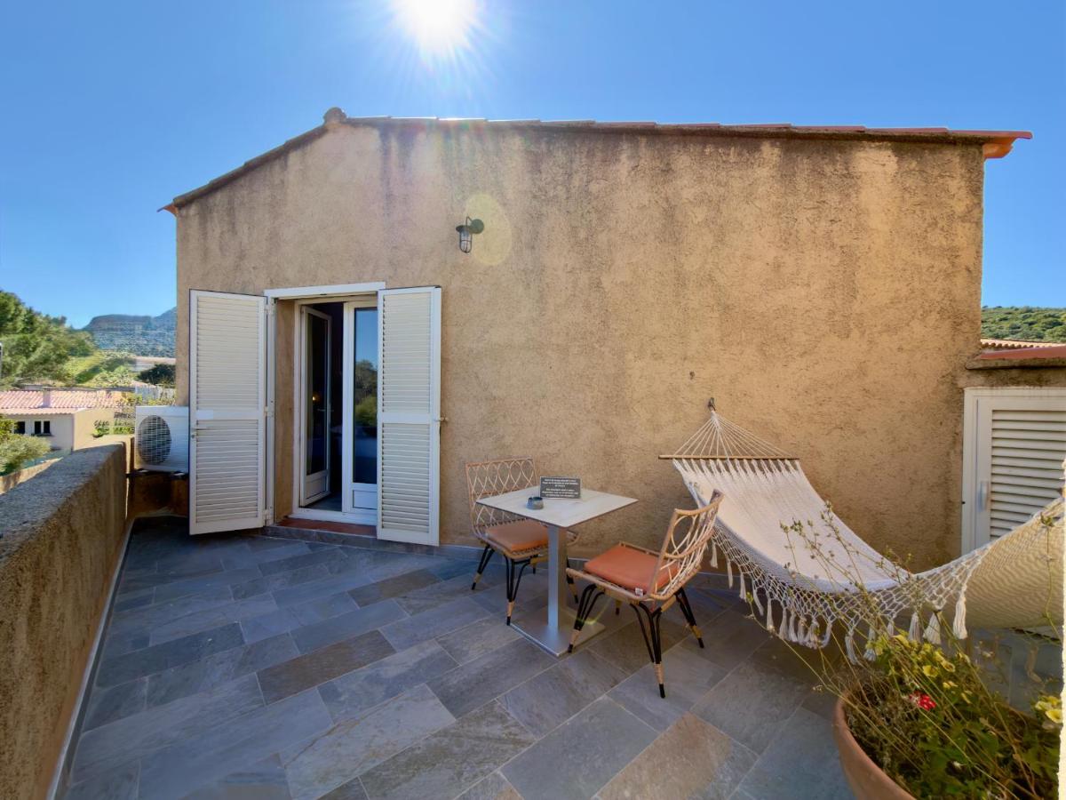 Balcon ou terrasse dans l'établissement Hôtel Casa Rossa & Spa
